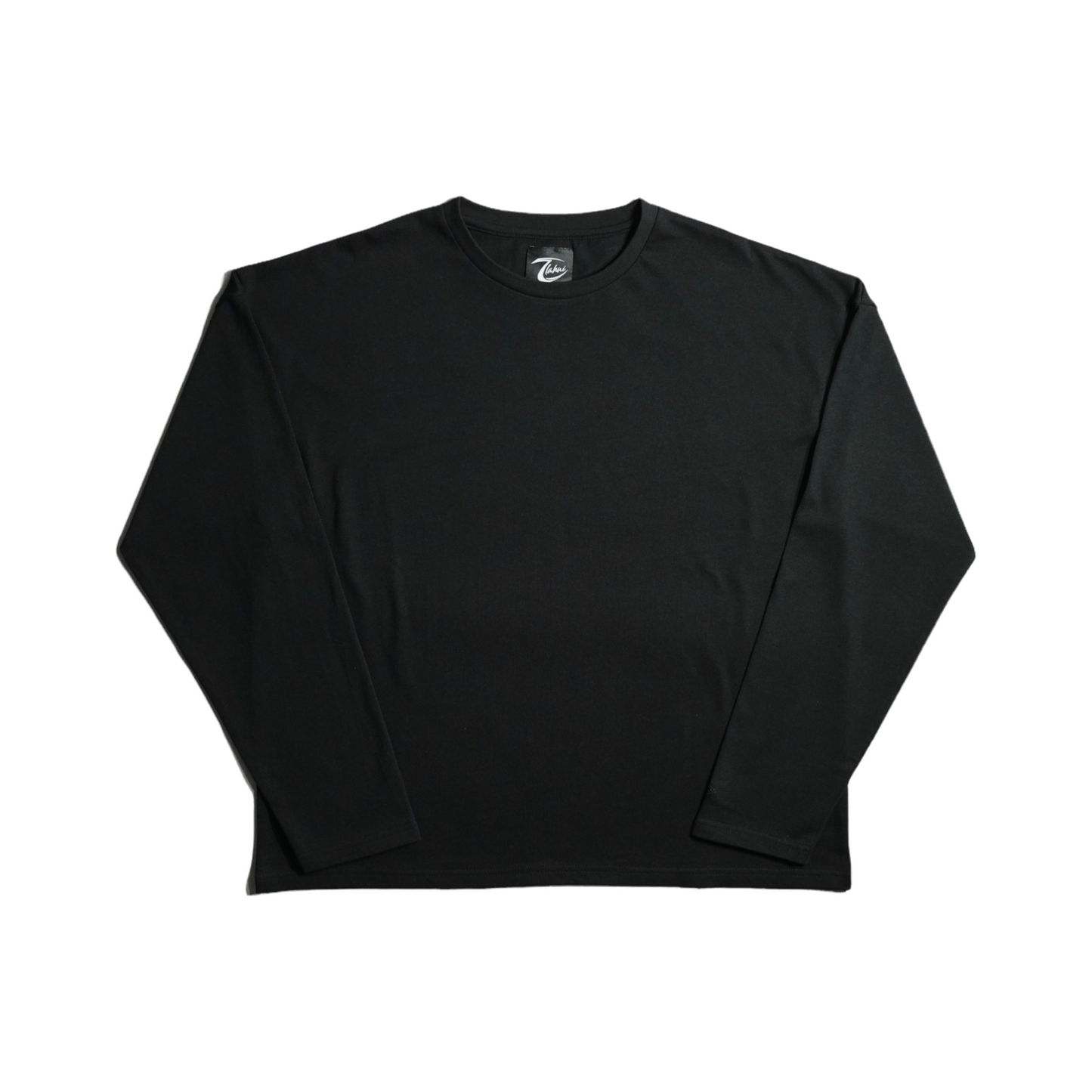BOXY LONG SLEEVE - BLACK