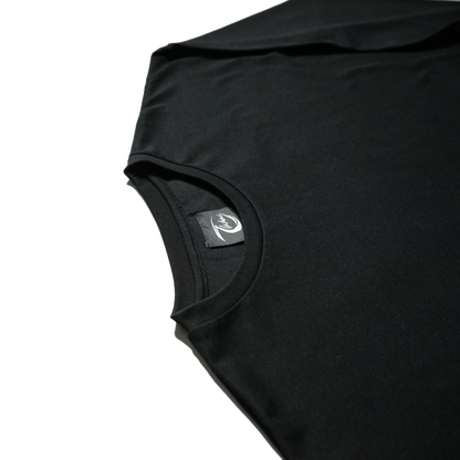 BOXY LONG SLEEVE - BLACK
