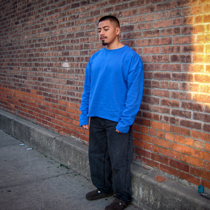 BOXY LONG SLEEVE - BLUE 23